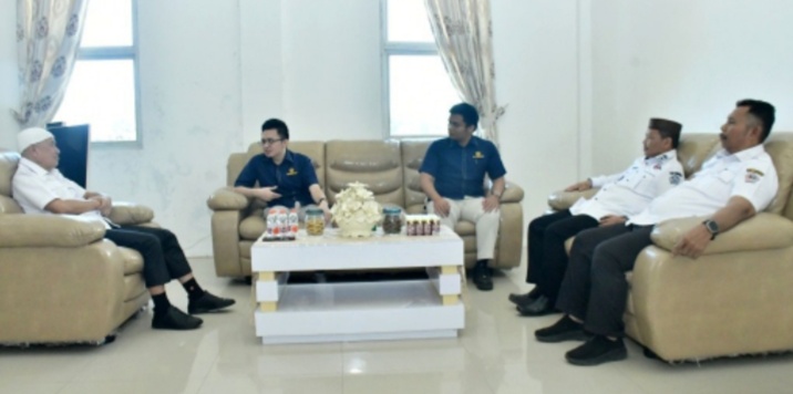 Silaturahmi, Bupati Pohuwato Saipul Mbuinga, Terima Kepala Kantor Pajak Marisa