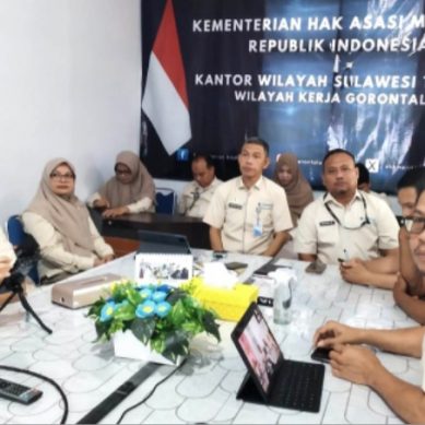 Semangat Wilker KemenHAM Gorontalo, 2027 Target Mutlak Raih Predikat WBK