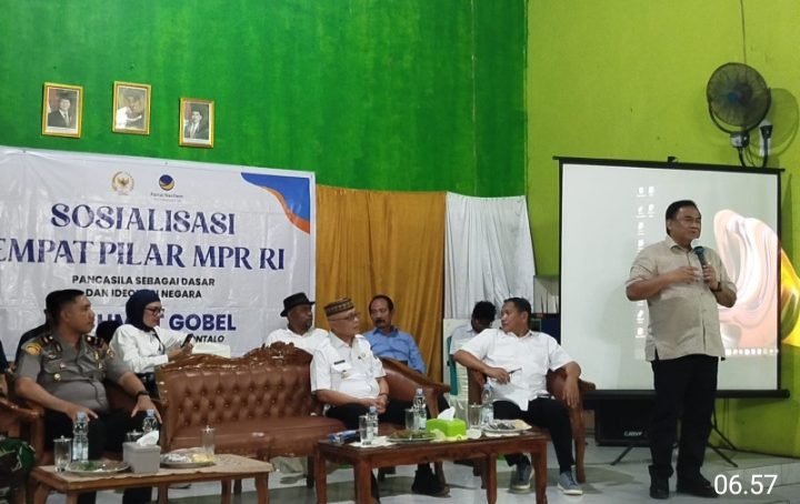 Tak Kenal Lelah, Rachmat Gobel Konsisten Bangun Gorontalo
