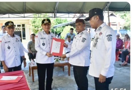 Bupati Pohuwato Serahkan SK Plh Sekda dan Kadis PUPR