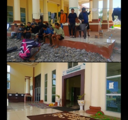 Demo Masyarakat Penambang Masuk Hari Kedua, massa Aksi Jemur Kaos hingga pakaian dalam