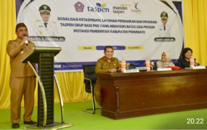Sosialisasi Ketaspenan, Pemkab Pohuwato Bekali  ASN Jelang Pensiun