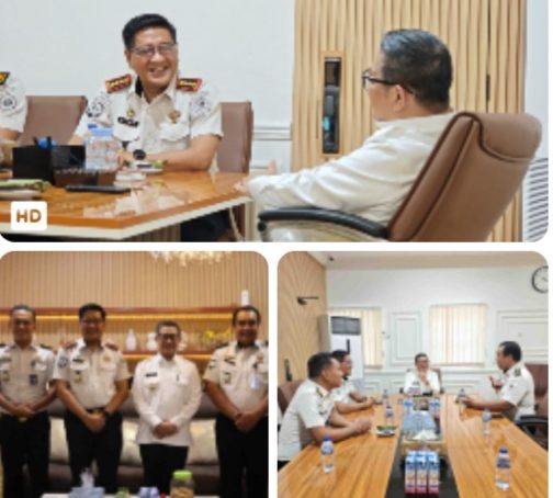 Perkuat Sinergitas, Kalapas Gorontalo Temui Wakil Wali Kota