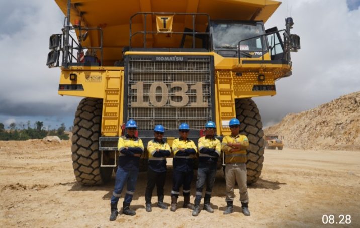 Pani Gold Mine Cetak Operator Big Fleet Putra  Pohuwato