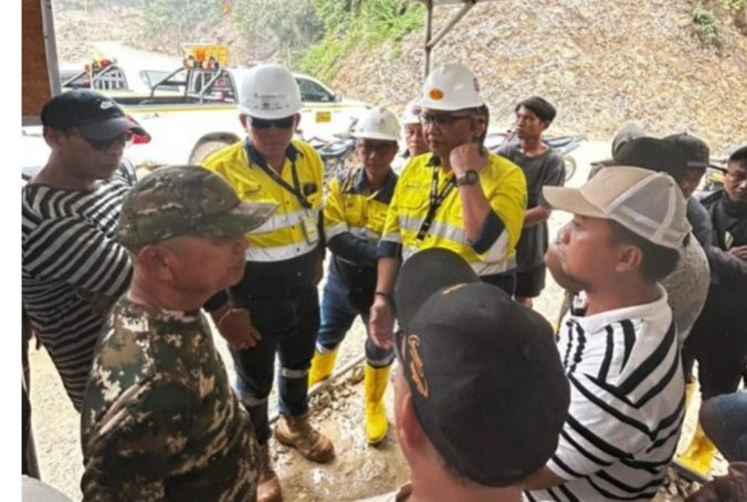 Bupati Pohuwato Tinjau Pembangunan Bendungan di Area TSF PGM