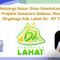 Keluarga Besar Dinas Kesehatan Kab. Lahat, Plt Kepala Dinas Kesehatan : dr. Desima Rony Asi Simanjuntak, MKM, Mengucapkan Dirgahayu Kab. Lahat Ke- 157 Tahun 2026.