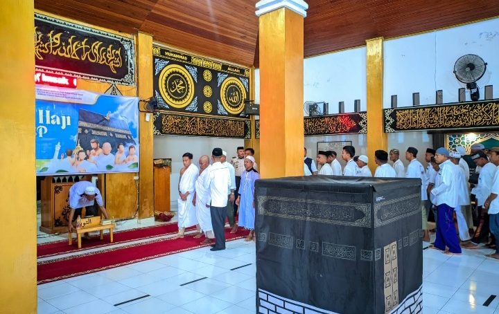 Warga Binaan Lapas Boalemo ikut Pelatihan Manasik Haji, Hadirkan Suasana Ibadah Meski di Dalam Lapas