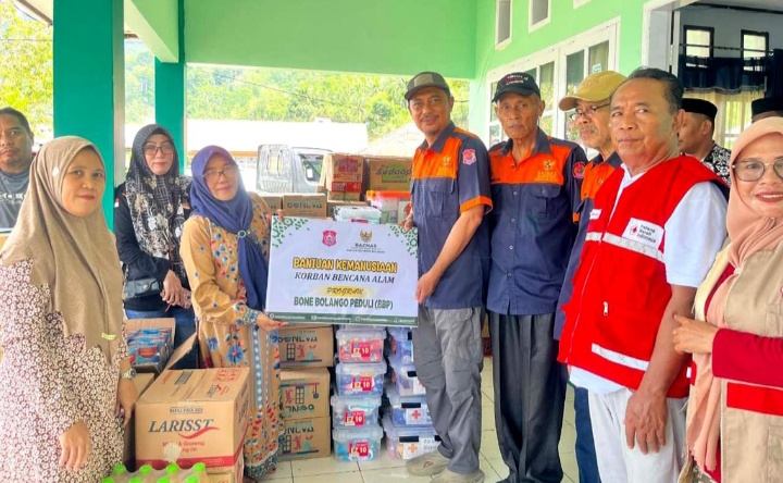 BAZNAS Bone Bolango Salurkan Bantuan Kemanusiaan dan Kenalkan 5 Program Unggulan