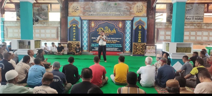KPLP Lapas Gorontalo Sosialisasikan Pencegahan Gangguan Keamanan dan Ketertiban kepada Warga Binaan