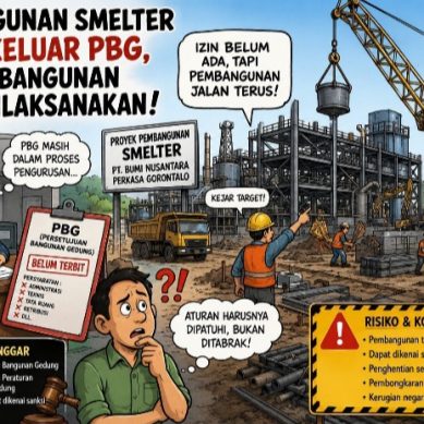 PT Bumi Nusantara Perkasa Gorontalo Diduga Bangun Fasilitas Tanpa PBG, Legalitas Pembangunan Dipertanyakan