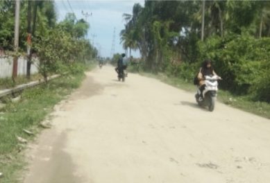 Ruas Jalan Desa Moutong Utara  Rusak Berdebu, LA HAM RI Desak Pemda Parimo Turun Tangan