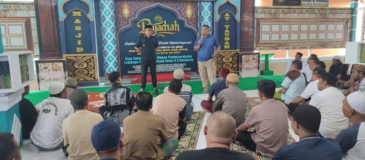 Lapas Gorontalo Perkuat Pencegahan Gangguan Kamtib dan Penyalahgunaan Narkotika kepada Warga Binaan
