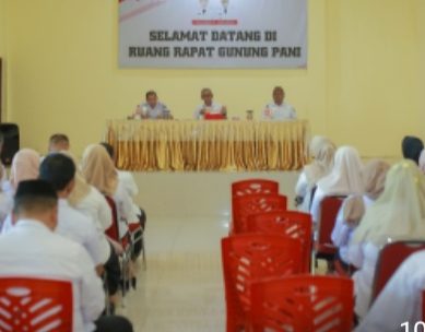 Rakor ASN, Wabup Pohuwato Tekankan Disiplin, Koordinasi, dan Efisiensi Anggaran
