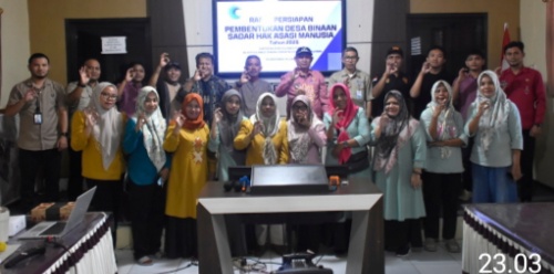 Jadi Pilot Project di Gorontalo, Desa Pilohayanga Bersiap Menuju Desa Binaan Sadar HAM Tahun 2026