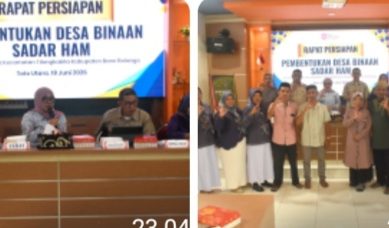 Menuju Pilot Project Nasional, Desa Toto Utara Bersiap Jadi Desa Binaan Sadar HAM 2026