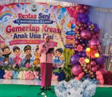 Tangis Haru dan Tawa Ceria Warnai Pelepasan TK Bhayangkari 13 Lahat