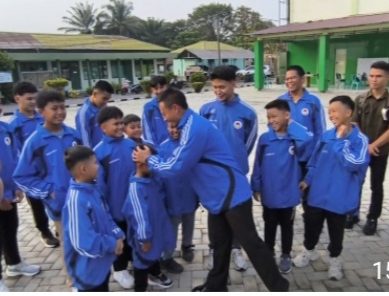 28 Atlet Karate Inkai Ranting Kodim Lahat Ikuti Kejurnas Piala Presiden