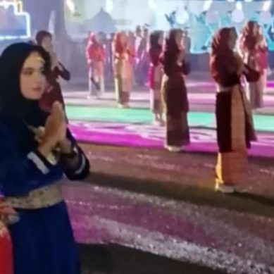 Pelajar asal SMPN 5 Lahat Tampil Memukau Dalam Pembukaan MTQ KE XXXI Tahun 2026