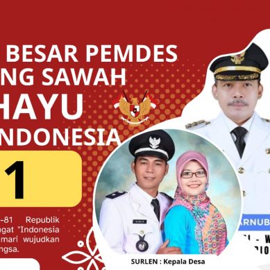 Pemerintah Daerah Kab. Lahat Propinsi Sumatera Selatan :  Keluarga Besar Pemdes Desa Talang Sawah Kec. Lahat Selatan Kepala Desa (Surlen) : Mengucapkan Dirgahayu Republik Indonesia (RI) Ke- 81 Tahun 2026.