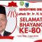 Sekertaris Daerah (Sekda) Lahat Propinsi Sumatera Selatan, Dr. Ir. H. Izromaita, M.Si, Mengucapkan : Dirgahayu Bhayangkara Ke- 80, 01 Juli 2026.