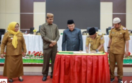 DPRD dan Pemkab Pohuwato Sepakati Ranperda Pertanggungjawaban Pelaksanaan APBD 2025