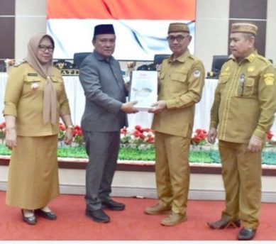 Paripurna DPRD, Dokumen KUA-PPAS APBD 2027 Pohuwato Resmi Diserahkan