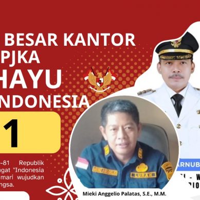 Keluarga Besar Kelurahan RD. PJKA Kec. Lahat Propinsi Sumatera Selatan Lurah Mieki Anggelio Palatas, S.E., M.M. : Mengucapkan Dirgahayu Republik Indonesia Ke-81 Tahun 2026