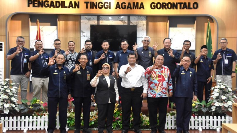 Perkuat Keadilan Berbasis HAM, KemenHAM dan PTA Gorontalo Jajaki Kerja Sama Pemberdayaan Mediator Non-Hakim