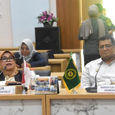 Terima Audiensi Irjen KemenHAM RI, Ketua PTA Gorontalo Beberkan 650 Perkara Perkawinan Anak di Gorontalo Setiap Tahun