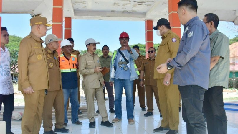 Gubernur dan Bupati Pantau Progres Pembangunan Kantor Bupati Pohuwato
