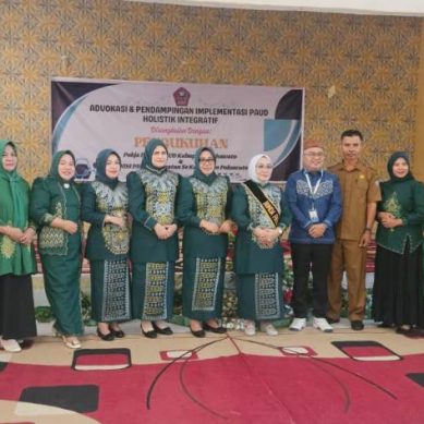 Bunda PAUD  Pohuwato Kukuhkan Pokja Kabupaten dan  Kecamatan