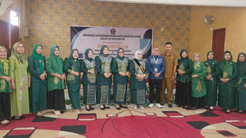Bunda PAUD  Pohuwato Kukuhkan Pokja Kabupaten dan  Kecamatan