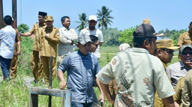 Gubernur Gorontalo dan Bupati Pohuwato Cari Solusi Krisis Air Sawah di Buntulia dan Duhiadaa