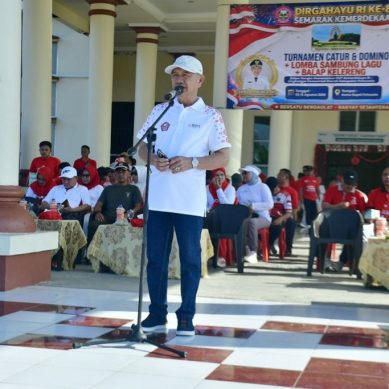 Bupati  Resmi Buka Semarak HUT Ke-81 Kemerdekaan RI Tingkat Kabupaten Pohuwato