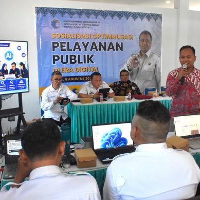 Akselerasi Pelayanan Publik di Era Digital, Irjen KemenHAM Tekankan Pentingnya Etika Media Sosial dan Penerapan AI bagi ASN KemenHAM Gorontalo