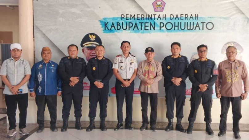 Silaturahmi Kalapas Baru, Bupati Pohuwato Saipul Mbuinga Sampaikan Selamat Bertugas