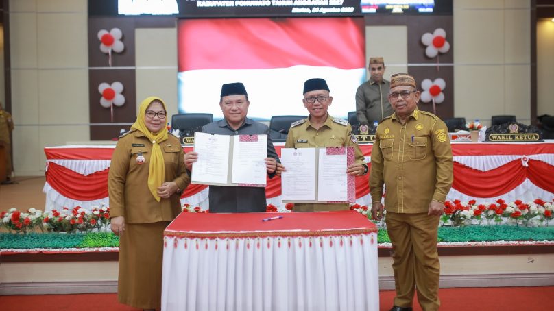 Pemkab-DPRD Pohuwato Tandatangani Kesepakatan KUA-PPAS APBD 2027