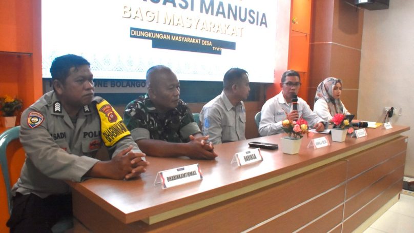 KemenHAM Perkuat Kapasitas Masyarakat Desa Toto Utara Sebagai Desa Binaan Sadar HAM