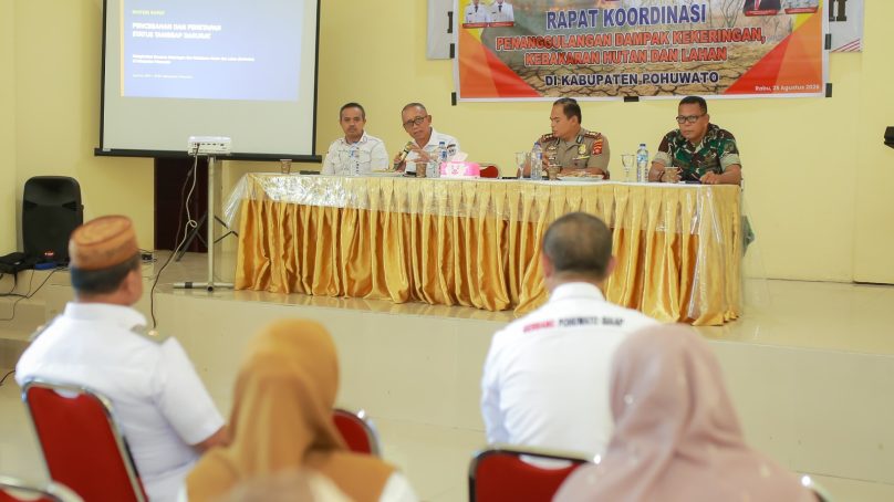 Pemkab Pohuwato Matangkan Langkah Antisipasi Kekeringan dan Karhutla