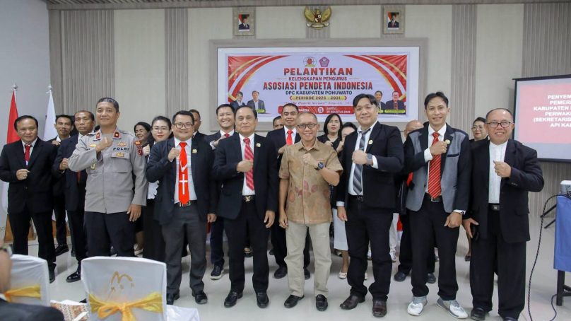 Wabup Iwan Adam  Hadiri Pelantikan 40 Pengurus API Pohuwato Periode 2026–2031