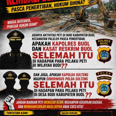 PETI Kembali Beraktivitas di Bodi Pasca Penertiban, M. Fadli Pertanyakan Ketegasan Aparat Penegak Hukum