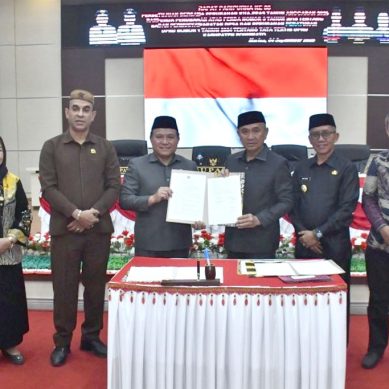 Bupati dan DPRD Pohuwato Tandatangani Persetujuan Perubahan KUA-PPAS 2026