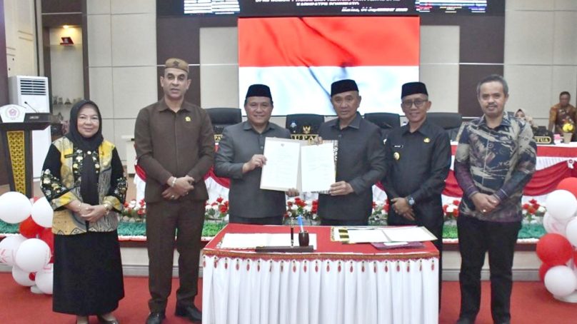 Bupati dan DPRD Pohuwato Tandatangani Persetujuan Perubahan KUA-PPAS 2026