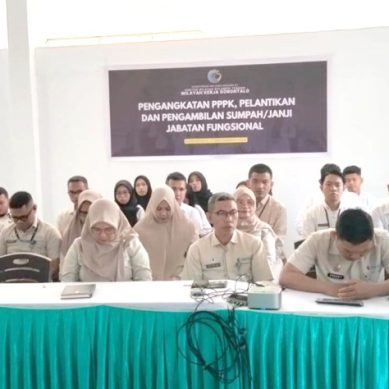 Koordinator Wilker KemenHAM Gorontalo Tekankan Pemenuhan Data Dukung Reformasi Birokrasi dan Penguatan Kinerja Pegawai