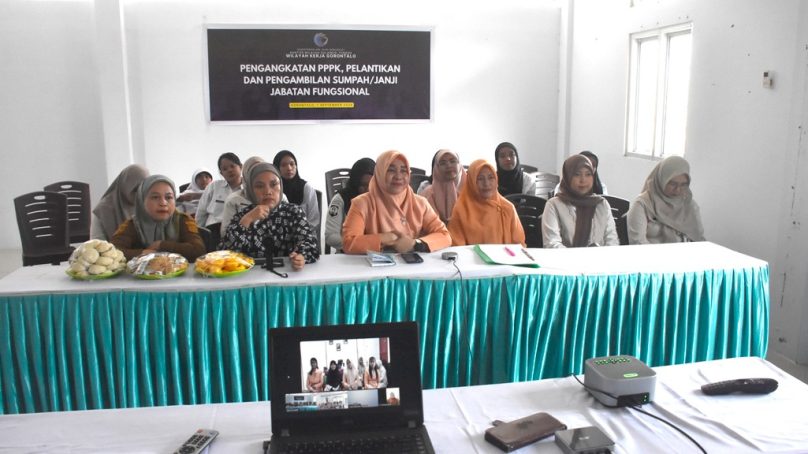 Koordinator Wilker KemenHAM Gorontalo Tekankan Pemenuhan Data Dukung Reformasi Birokrasi dan Penguatan Kinerja Pegawai