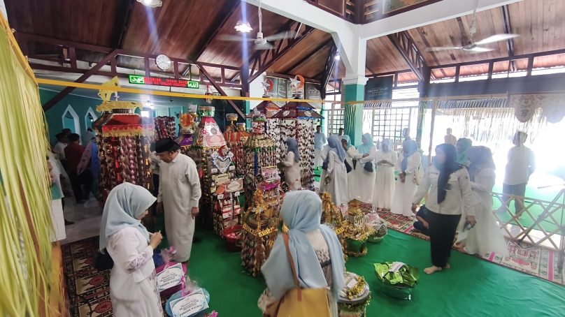 Peringati Maulid Nabi, Warga Binaan Lapas Gorontalo Adu Kreativitas Hias Tolangga
