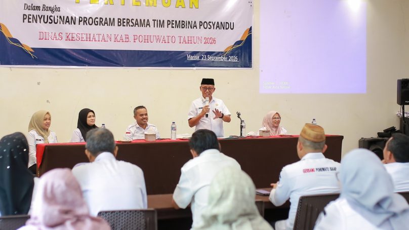 Wabup Dorong Posyandu 6 SPM Jadi Penggerak Percepatan Penurunan Stunting di Pohuwato