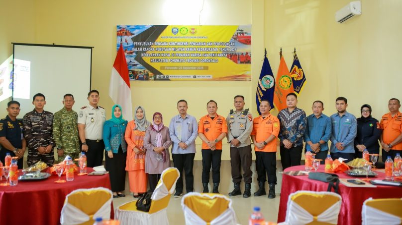 Sekda Buka Penyusunan Renkon Kecelakaan Kapal di Perairan Pohuwato