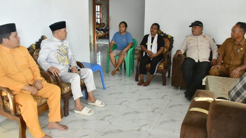 Bupati Saipul Mbuinga Temui Keluarga Korban Pembunuhan di Wisata Libuo Pohuwato