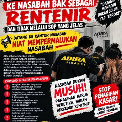 Soroti Penagihan Adira Finance Cabang Boalemo, Aliansi Akan Gelar Aksi di Adira Finance dan DPRD Provinsi Gorontalo
